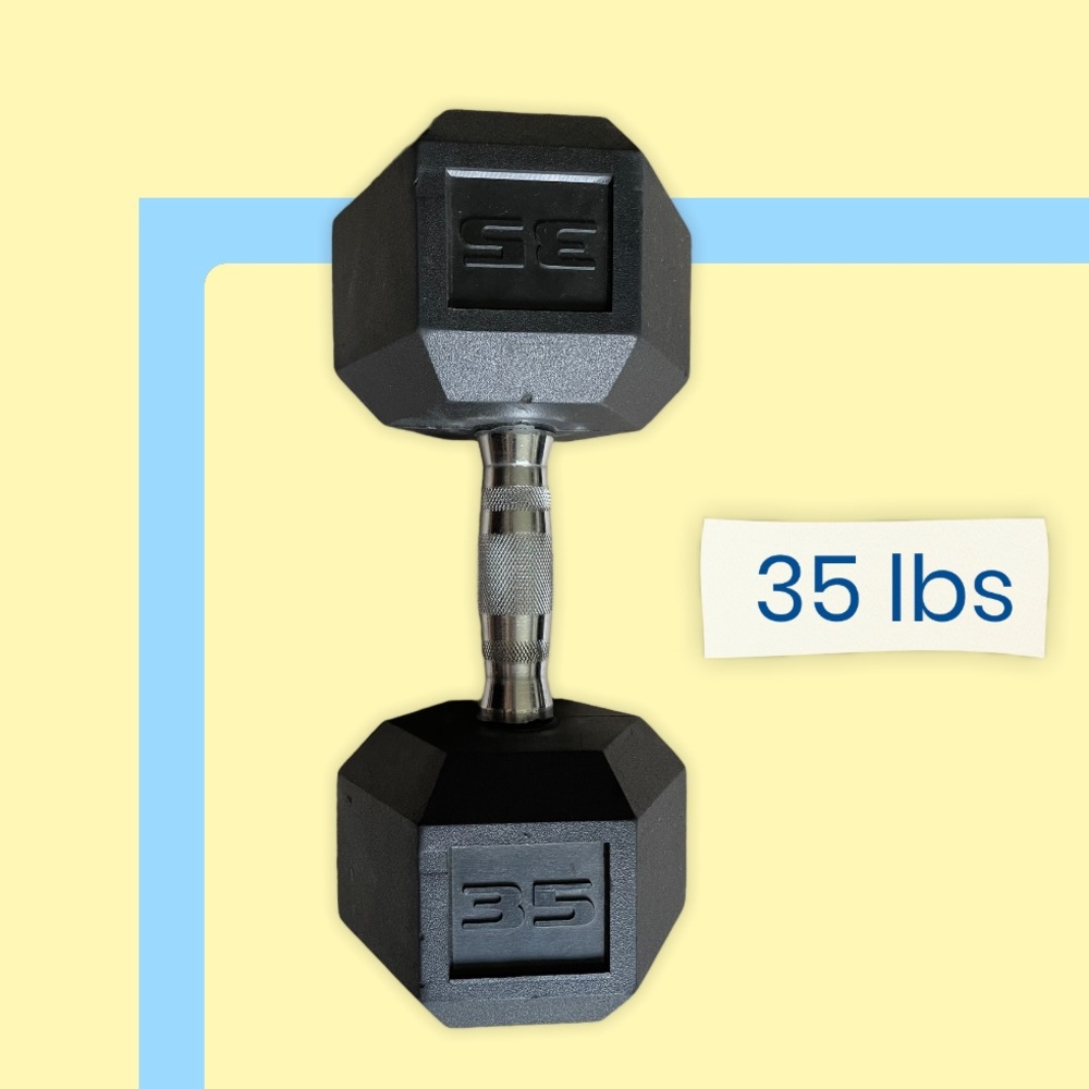35lb dumbbell